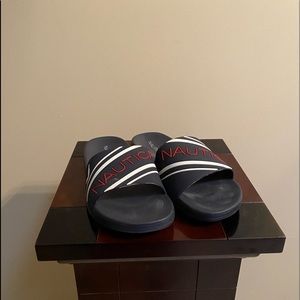 Nautica Stunsail Sandals Navy size  8.5